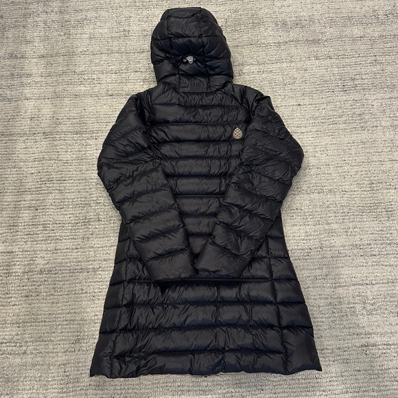 STIO Hometown Down Parka Black Size Small - Picture 5 of 7